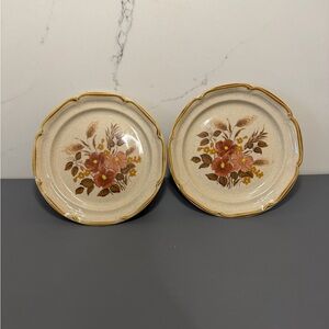 Floral Patterned Plates